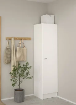 Bissolo Casa Armadietti|Armadietti<ARMADIO MOD. FOCUS CM 49,2X47 H.200 BIANCO OPACO: vendita online ARMADIO MOD. FOCUS CM 49,2X47 H.200 BIANCO OPACO in offerta