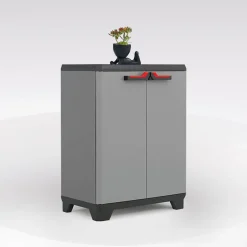Bissolo Casa Mobili In Resina E Ferro|Mobili In Resina E Ferro<ARMADIO MOD. STILO IN RESINA CM 68X39 H. 90 GRIGIO SCURO E NERO : vendita online ARMADIO MOD. STILO IN RESINA CM 68X39 H. 90 GRIGIO SCURO E NERO in offerta