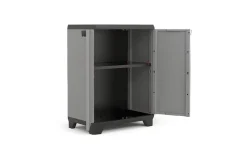 Bissolo Casa Mobili In Resina E Ferro|Mobili In Resina E Ferro<ARMADIO MOD. STILO IN RESINA CM 68X39 H. 90 GRIGIO SCURO E NERO : vendita online ARMADIO MOD. STILO IN RESINA CM 68X39 H. 90 GRIGIO SCURO E NERO in offerta