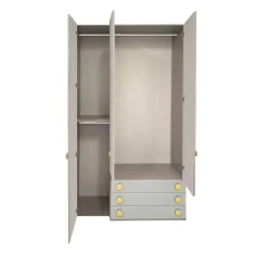 Bissolo Casa Armadi Anta Battente<Armadio Modello Fly Cenere Wood E Calce in offerta online