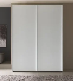 Bissolo Casa Armadi Anta Scorrevole<Armadio moderno con due ante scorrevoli laminato