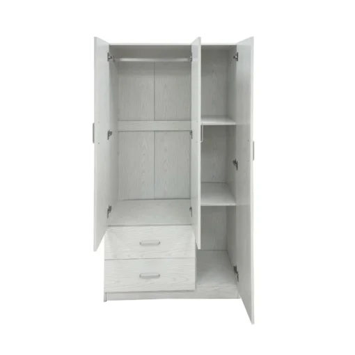 Bissolo Casa Armadietti|Armadietti<ARMADIO MULTIUSO CM 90X42 H. 180 ROVERE SBIANCATO: vendita online ARMADIO MULTIUSO CM 90X42 H. 180 ROVERE SBIANCATO in offerta