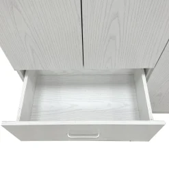 Bissolo Casa Armadietti|Armadietti<ARMADIO MULTIUSO CM 90X42 H. 180 ROVERE SBIANCATO: vendita online ARMADIO MULTIUSO CM 90X42 H. 180 ROVERE SBIANCATO in offerta