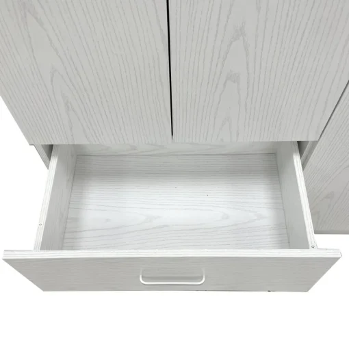 Bissolo Casa Armadietti|Armadietti<ARMADIO MULTIUSO CM 90X42 H. 180 ROVERE SBIANCATO: vendita online ARMADIO MULTIUSO CM 90X42 H. 180 ROVERE SBIANCATO in offerta