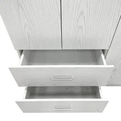 Bissolo Casa Armadietti|Armadietti<ARMADIO MULTIUSO CM 90X42 H. 180 ROVERE SBIANCATO: vendita online ARMADIO MULTIUSO CM 90X42 H. 180 ROVERE SBIANCATO in offerta