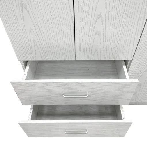 Bissolo Casa Armadietti|Armadietti<ARMADIO MULTIUSO CM 90X42 H. 180 ROVERE SBIANCATO: vendita online ARMADIO MULTIUSO CM 90X42 H. 180 ROVERE SBIANCATO in offerta