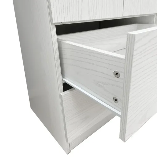 Bissolo Casa Armadietti|Armadietti<ARMADIO MULTIUSO CM 90X42 H. 180 ROVERE SBIANCATO: vendita online ARMADIO MULTIUSO CM 90X42 H. 180 ROVERE SBIANCATO in offerta