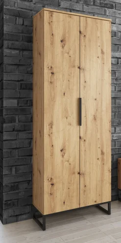 Bissolo Casa Armadietti|Armadietti<ARMADIO MULTIUSO TOP CM 68X35 H. 197 ROVERE ARTISAN : vendita online ARMADIO MULTIUSO TOP CM 68X35 H. 197 ROVERE ARTISAN in offerta