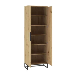 Bissolo Casa Armadietti|Armadietti<ARMADIO MULTIUSO TOP CM 68X35 H. 197 ROVERE ARTISAN : vendita online ARMADIO MULTIUSO TOP CM 68X35 H. 197 ROVERE ARTISAN in offerta