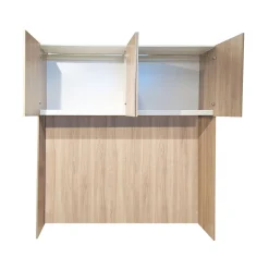Bissolo Casa Armadi A Ponte<ARMADIO PONTE MAXI CM 224X58 H.247 NOCE