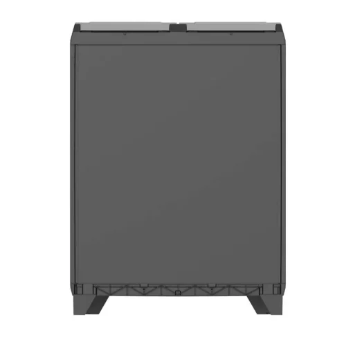 Bissolo Casa Mobili In Resina E Ferro|Mobili In Resina E Ferro<ARMADIO PORTARIFIUTI MOD. SPLIT PREMIUM IN RESINA CM 68X39 H. 92 GRIGIO SCURO E NERO: vendita online ARMADIO PORTARIFIUTI MOD. SPLIT PREMIUM IN RESINA CM 68X39 H. 92 GRIGIO SCURO E NERO in offerta