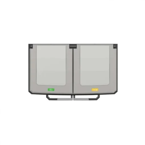 Bissolo Casa Mobili In Resina E Ferro|Mobili In Resina E Ferro<ARMADIO PORTARIFIUTI MOD. SPLIT PREMIUM IN RESINA CM 68X39 H. 92 GRIGIO SCURO E NERO: vendita online ARMADIO PORTARIFIUTI MOD. SPLIT PREMIUM IN RESINA CM 68X39 H. 92 GRIGIO SCURO E NERO in offerta