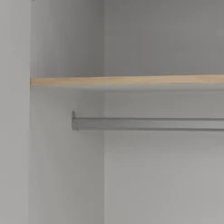 Bissolo Casa Armadi Anta Battente<Armadio Sprint Jackson Hickory: Armadio con 4 Ante e 3 Cassetti in Offerta