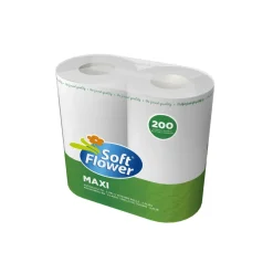 Bissolo Casa Panni<ASCIUGATUTTO 2VELI 2ROTOLI 200STRAPPI SOFT SOFT FLOWER COMPATTO: vendita online ASCIUGATUTTO 2VELI 2ROTOLI 200STRAPPI SOFT SOFT FLOWER COMPATTO in offerta
