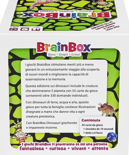 Bissolo Casa Giochi Da Tavolo Giochi Per Bambini<ASMODEE - BRAIN BOX - DINOSAURI: vendita online ASMODEE - BRAIN BOX - DINOSAURI in offerta