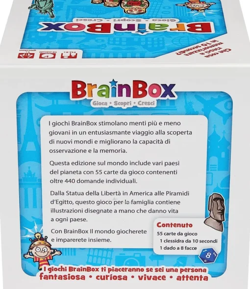 Bissolo Casa Giochi Da Tavolo Giochi Per Bambini<ASMODEE - BRAIN BOX - IL MONDO: vendita online ASMODEE - BRAIN BOX - IL MONDO in offerta