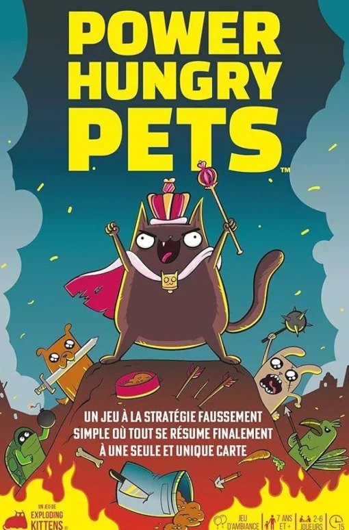 Bissolo Casa Giochi Da Tavolo Party Games<ASMODEE - POWER HUNGRY PETS: vendita online ASMODEE - POWER HUNGRY PETS in offerta