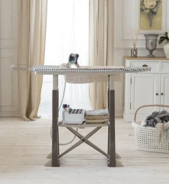 Bissolo Casa Assi Da Stiro<ASSE DA STIRO PIEGHEVOLE 100% RESINA TORTORA 113X40CM X H 82/92CM : vendita online ASSE DA STIRO PIEGHEVOLE 100% RESINA TORTORA 113X40CM X H 82/92CM in offerta