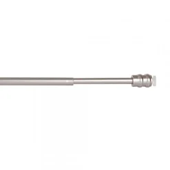 Bissolo Casa Accessori E Pali Tende Bacchette E Pali Per Tendine<ASTINA A MOLLA ESTENSIBILE MOD. DUO CROMO SATINATO 35-50CM: vendita online ASTINA A MOLLA ESTENSIBILE MOD. DUO CROMO SATINATO 35-50CM in offerta