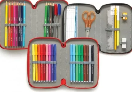 Bissolo Casa Zaini, Astucci E Diari Astucci<ASTUCCIO 3 ZIP 12+18 FULLCOLOR 20X13X7.5CM ASSORTITO: vendita online ASTUCCIO 3 ZIP 12+18 FULLCOLOR 20X13X7.5CM ASSORTITO in offerta