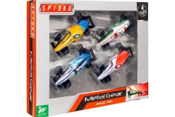 Bissolo Casa Veicoli E Piste<AUTO IN METALLO GRAN PRIX 4 PEZZI CON RETROCARICA: vendita online AUTO IN METALLO GRAN PRIX 4 PEZZI CON RETROCARICA in offerta