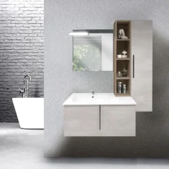 Bissolo Casa Bagni Moderni<BAGNO CM 95 COLORE GHADIRA
