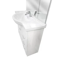Bissolo Casa Bagni Moderni<Bagno Completo in Bianco Lucido in Offerta