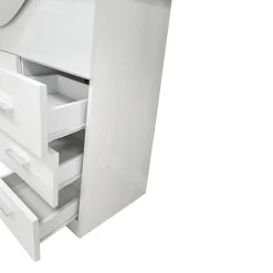 Bissolo Casa Bagni Moderni<Bagno Completo in Bianco Lucido in Offerta