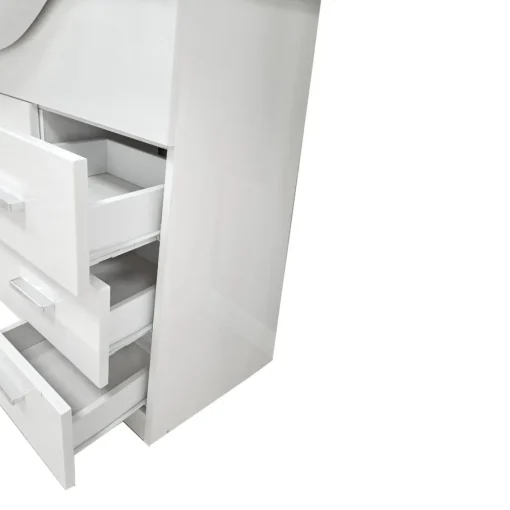 Bissolo Casa Bagni Moderni<Bagno Completo in Bianco Lucido in Offerta