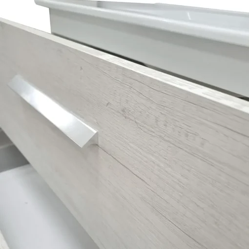 Bissolo Casa Bagni Moderni<Bagno Completo in Olmo Bianco: arredo bagno a prezzi Bassi