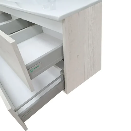 Bissolo Casa Bagni Moderni<Bagno Completo in Olmo Bianco: arredo bagno a prezzi Bassi