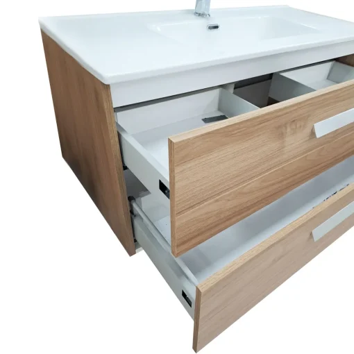 Bissolo Casa Bagni Moderni<BAGNO COMPLETO MOD. ANGELA CM 102 NOCE