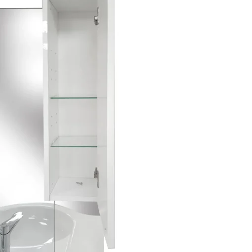 Bissolo Casa Bagni Moderni<BAGNO COMPLETO MOD. CINZIA CM 85 BIANCO LUCIDO