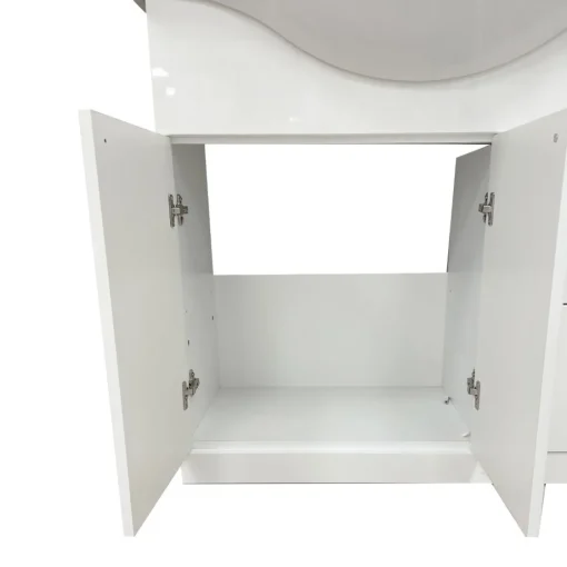 Bissolo Casa Bagni Moderni<BAGNO COMPLETO MOD. CINZIA CM 85 BIANCO LUCIDO