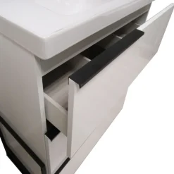 Bissolo Casa Bagni Moderni<BAGNO COMPLETO MOD. FEBE CM 82 BIANCO LUCIDO