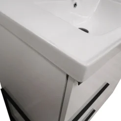 Bissolo Casa Bagni Moderni<BAGNO COMPLETO MOD. FEBE CM 82 BIANCO LUCIDO