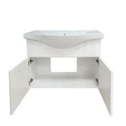 Bissolo Casa Bagni Moderni<BAGNO COMPLETO MOD.SOLE CM 80 BIANCO LUCIDO