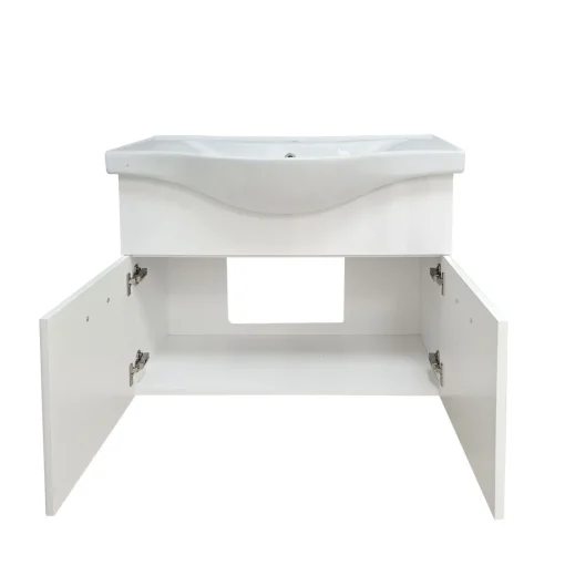 Bissolo Casa Bagni Moderni<BAGNO COMPLETO MOD.SOLE CM 80 BIANCO LUCIDO