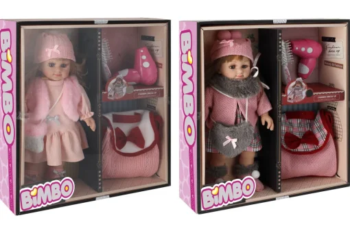 Bissolo Casa Bambole E Pupazzi<BAMBOLA DELUXE 38CM CON BORSA/SPAZZOLA E PHON ASSORTITO: vendita online BAMBOLA DELUXE 38CM CON BORSA/SPAZZOLA E PHON ASSORTITO in offerta