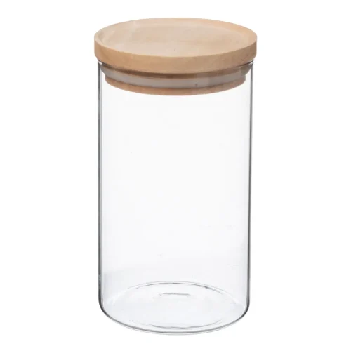 Bissolo Casa Barattoli<BARATTOLO ERMETICO IN VETRO BOROSILICATO 10X17.3CM 1LT