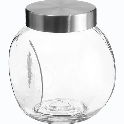 Bissolo Casa Barattoli<BARATTOLO IN VETRO CON COPERCHIO 17.6X12.7 H. 17CM 2.1LT