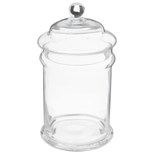 Bissolo Casa Barattoli<BARATTOLO IN VETRO CON COPERCHIO 14.5X21CM 2LT