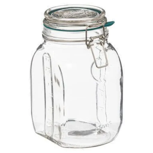 Bissolo Casa Barattoli<BARATTOLO IN VETRO ERMETICO JARRO 1.5L