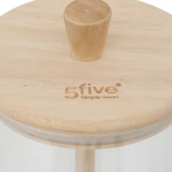 Bissolo Casa Barattoli<BARATTOLO PER IL MIELE IN VETRO LINEA HERMET CON TAPPO IN LEGNO 0,4LT