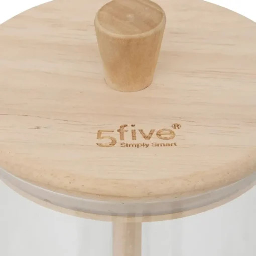 Bissolo Casa Barattoli<BARATTOLO PER IL MIELE IN VETRO LINEA HERMET CON TAPPO IN LEGNO 0,4LT