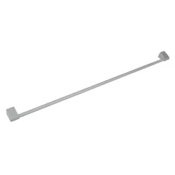 Bissolo Casa Accessori Vari Scolapiatti, Porta Rotolo E Porta Posate<BARRA CITY FROST IN FERRO ARGENTO 80CM