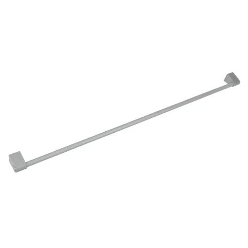 Bissolo Casa Accessori Vari Scolapiatti, Porta Rotolo E Porta Posate<BARRA CITY FROST IN FERRO ARGENTO 80CM