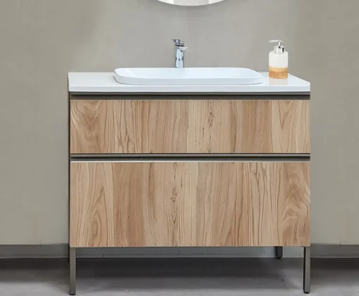 Bissolo Casa Mobili Per Lavabo<BASE BAGNO MOD. BIK CM 96 ALMOND