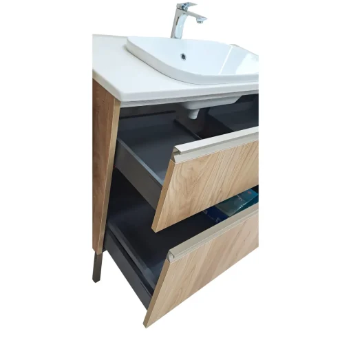 Bissolo Casa Mobili Per Lavabo<BASE BAGNO MOD. BIK CM 96 ALMOND