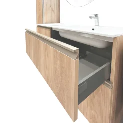 Bissolo Casa Mobili Per Lavabo<BASE BAGNO MOD. BIK CM 120 TUTTA ALMOND